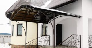 Навесы из металла над крыльцом Нягань, цена от 1904 руб.